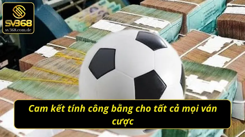 Các cược thể thao SV368 công bằng cho các thành viên